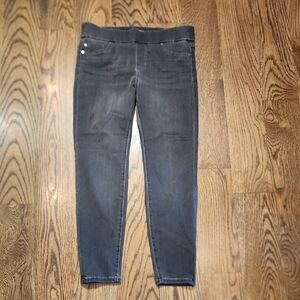 Liverpool Los Angeles Black Pull On Skinny Jeans 8/29 Petite